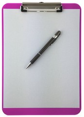 Trade Quest Plastic Clipboard Transparent Color Letter Size Low Profile Clip (Pa