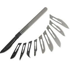 Scalpel Blades Carbon Steel Surgical Handle Surgical Dental ENT Instruments