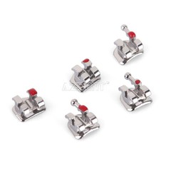AZDENT Dental Orthodontic Brackets Braces Standard Roth .022 Hooks 3-4-5 FDA