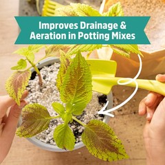 Horticultural Perlite 8qt HeavyDuty Soil Aeration Drainage for Indoor Outdoor G