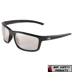 Bullhead Pompano Indoor/Outdoor Anti Fog Clear Mirror Sun Safety Glasses Z87+