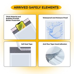 ANY SIZE POLY BUBBLE MAILERS SHIPPING MAILING PADDED BAGS ENVELOPES SELF SEAL