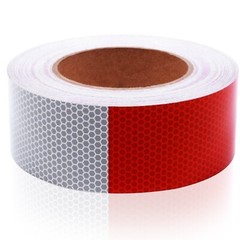 Conspicuity Tape DOT-C2 Approved Reflective Trailer Red White 2”x150’ -1 Roll
