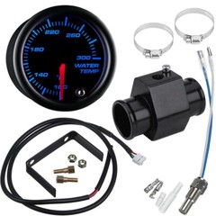 2″ INCH TEMPERATURE GAUGE RADIATOR HOSE FITTING WATER COOLANT TEMP SENDING UNIT