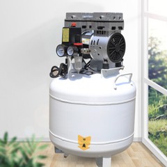 40L Oil Free Oilless Dental Medical Air Compressor 165L/min 115 PSI