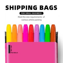 1000 6×9 Poly Mailer Envelopes Self Sealing Shipping Mailers Bags Pink POLYSELLS