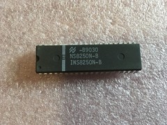 INS8250N-B NS8250N-B IC UART PROCESSOR RS232 40-PIN DIP (LOT OF 1)