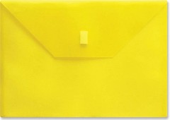 Design-R-Line Poly Envelope, 9 38 x 13 Inches, Transparent Yellow, Pack of 6