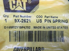 LOT OF 4- Genuine Caterpillar CAT 9X-2621 50.00mm Long Connex Spring Pin 9X2621