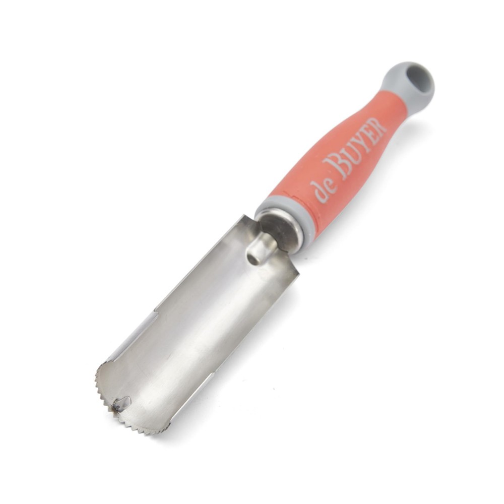 De Buyer Universal Core Concept Manual Corer Red – 1 – Serrated Stainless Steel