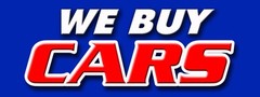 WE BUY CARS DECAL sticker vehicles cars automobiles buyer dealership