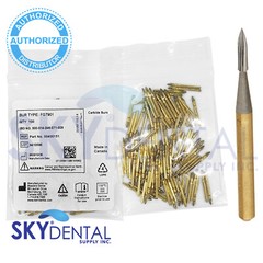 Kerr Beaver FG7901 CARBIDE Burs 12 BLADE T&F TRIMMING & FINISHING Made in Canada