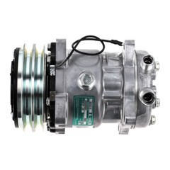 New OEM Sanden SD5S14 AC Compressor with 2A groove Clutch 12V QR