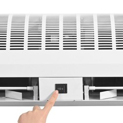 VEVOR 36″ Indoor Air Curtain 2 Speed 1200/2038 CFM Commercial Limite Switch