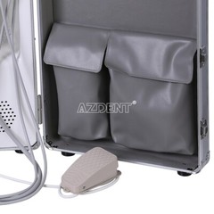 Dental Portable Delivery Air Compressor Unit +Ultrasonic Scaler +Curing Light 4H