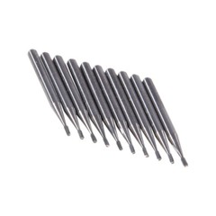 10 Pcs Dental Carbide Burs Pear-Shaped Type High Speed Tungsten Steel Bur FG329
