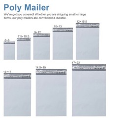 Poly Mailers Shipping Envelopes Self Sealing Plastic Mailing Bags 2.5 MIL