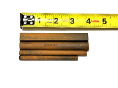 4 – India Medium Round /Square Sharpening Files, Aluminum Oxide
