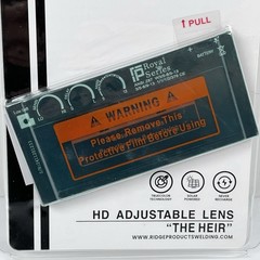 Ridge The Heir 1.0 Adjustable Auto Darkening Welding Lens Shade 5–13 Blue