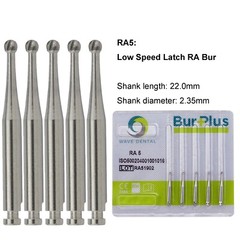WAVE Dental Round Burs Carbide Latch Burs RA 1 2 3 4 5 6 7 8 LA Slow Speed PRIMA