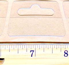 LOT OF 400 HANG TABS ⭐MAJOR RETAIL SUPPLIER⭐ SELF ADHESIVE PEGBOARD HOOK HANGERS