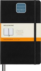 Moleskine Classic Expanded Notebook, Hard Cover, Large (5″ x 8.25″) Ruled/Lin…
