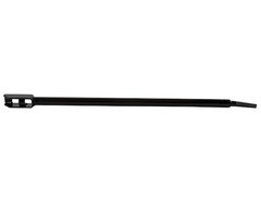 1903065 Combination WBar, 40″ Blk Powder Coated Carbon Steel