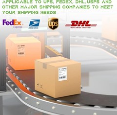 4″x6″ Direct Thermal Shipping Labels for Zebra & Rollo Printer Fanfold and Rolls