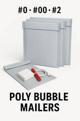 ANY SIZE POLY BUBBLE MAILERS SHIPPING MAILING PADDED BAGS ENVELOPES SELF SEAL