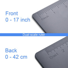 11×17 Clipboard Landscape with Ruler Extra Large Clipboard Low Profile Clip 11 x