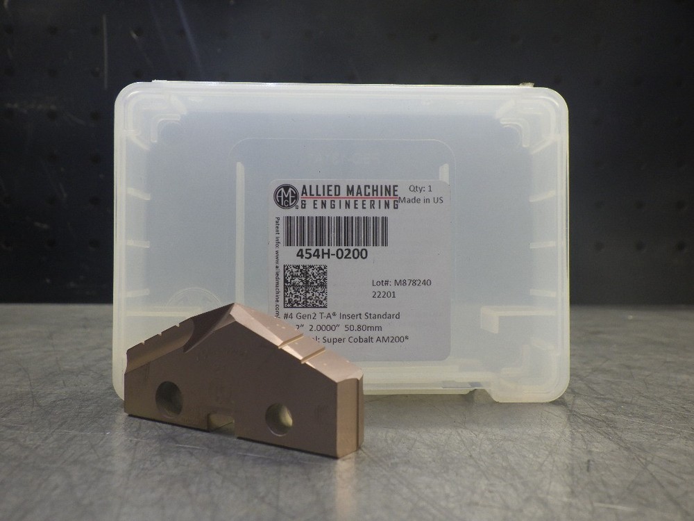 Allied Machine Engineering Cobalt 2″ Spade Drill Insert 454H-0200 (LOC837)
