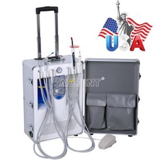 Dental Portable Delivery Unit Air Compressor Suction Strong /Weak suction 4Hole
