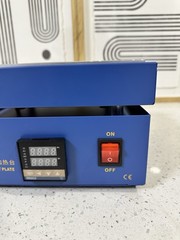 110V 850W Soldering Hot Plate LED Microcomputer Electric Preheat 200X200mm Plate