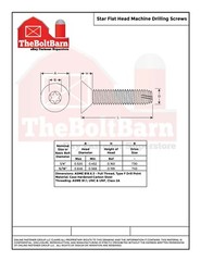 5/16″-18 Trailer Floorboard Type F Deck Tapping Screws T40 (Pick Length & Qty)