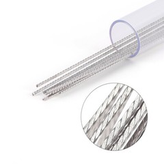 AZDENT Dental Ortho Lingual Retainer Wire Flat Strand Stainless Steel 10Pcs/Pack