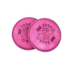 3M 2096 Particulate Filter P100 Acid Gas Relief For 6000 7000 Facepiece 10/2027
