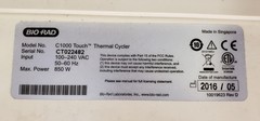 BIO-RAD C1000 Touch Thermal Cycler with 48/48W Fast Reaction Module