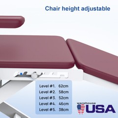 Unidad de entrega móvil dental portátil Compresor de aire Succión 4Hole / Silla