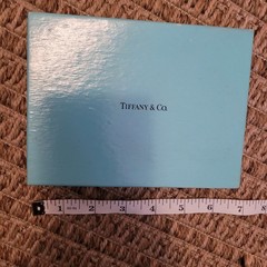 Tiffany & Co. THE UNITED STATES Travel Journal Red Leather WITH BOX