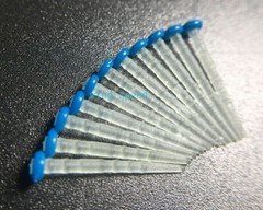 200 Pcs Dental Fiber Post Glass Quartz Teeth Restorative Posts 1.0 1.2 1.4 1.6mm