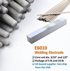 WeldingCity® E6010 Carbon Steel Stick Welding Electrode Rod | US Seller Fast