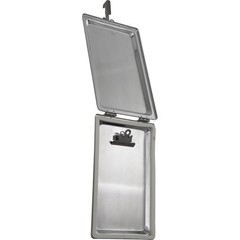 Buyers Products 5201103 Aluminum Clipboard Document Holder, Silver Plain Finish