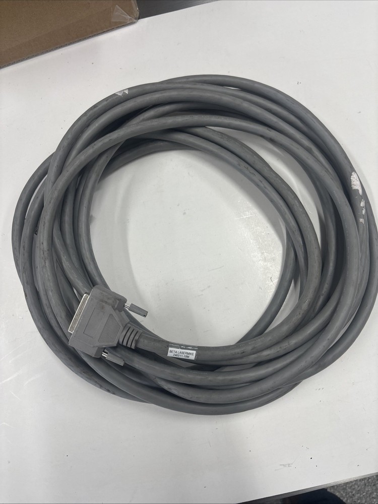 RARE BETA Lasermike LaserSpeed LS8500-4 Interface Cable 10 meter # 240211 10M