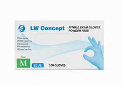Disposable Nitrile Gloves 100pcs – Powder & Latex Free For Medical & Home Use