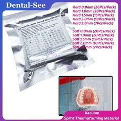 Dental Lab Splint Thermoforming Material Vacuum Forming Hard/Soft Sheet