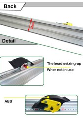 PVC PET Cutter w/ Ruler 79″ Manual Sliding KT Board Trimmer Cutting Ruler Photo
