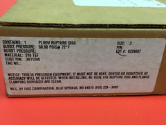 FIKE – Type PLHOV-BT – Size 2″ – 50.00 PSIG@ – Rupture Disc – NEW