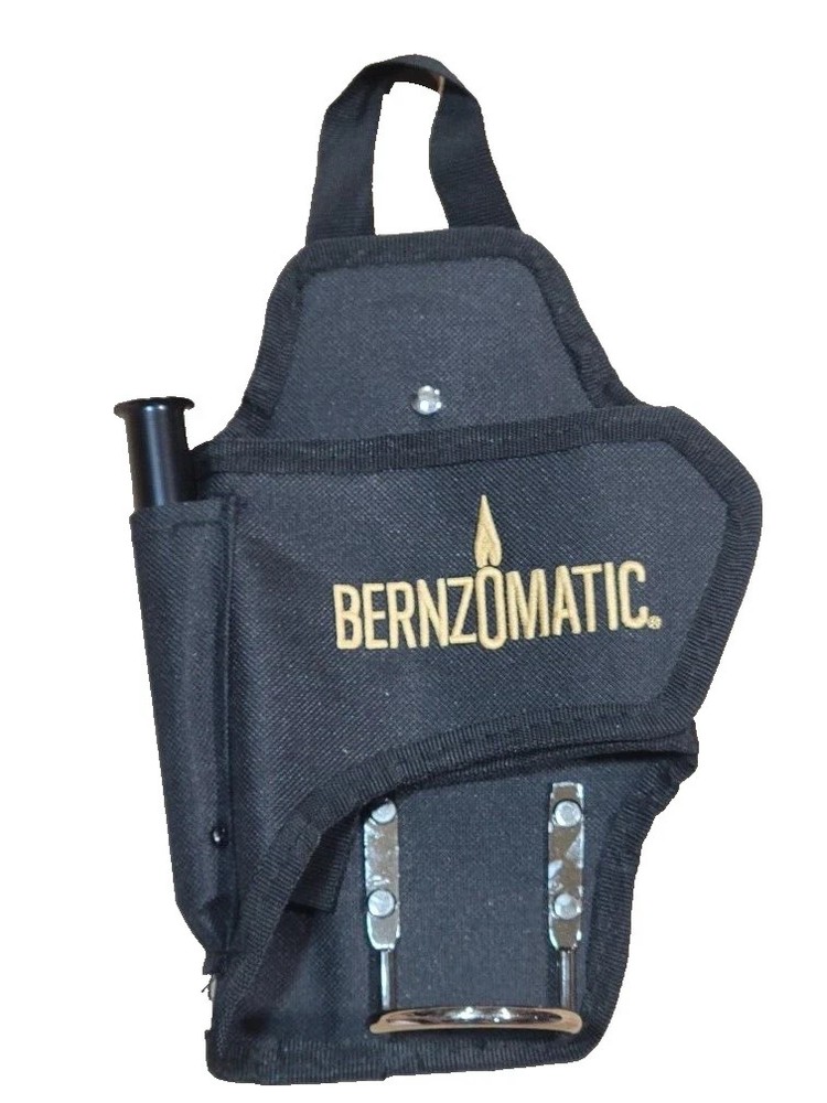 New Gold Embroidered Bernzomatic BZ8250HT Torch Gas Cylinder HOLDER HOLSTER only