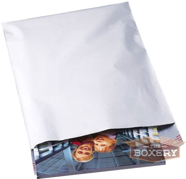 100 – 10×13 WHITE POLY MAILERS ENVELOPES BAGS 10 x 13 – 2.5MIL