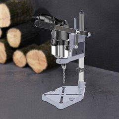 Electric Drill Hand Press Stand Bench Clamp Support Holder Tool Workbench Pillar